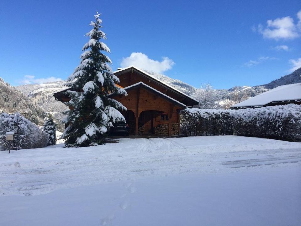 Chalet Olimon Saint-Jean-dʼAulps Kültér fotó